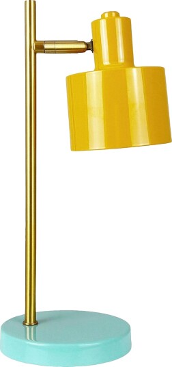 Dyberg Larsen Ocean mini LED bordlampe Gul Bordlamper Dyberg Larsen Ocean mini LED bordlampe Gul Bordlamper