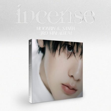 Moon Bin (Astro), Moonbin & Sanha, SanHa (Astro) Incense Sanha Version Random Cover W/20pg Booklet, Photocard, Sticker + Folded Poster CD Moon Bin (Astro), Moonbin & Sanha, SanHa (Astro) Incense Sanha Version Random Cover W/20pg Booklet, Photocard, Sticker + Folded Poster CD