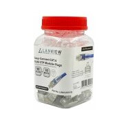 Lanview - Nettverkkontakt - RJ-45 (hann) - STP - CAT 6 (en pakke 50)