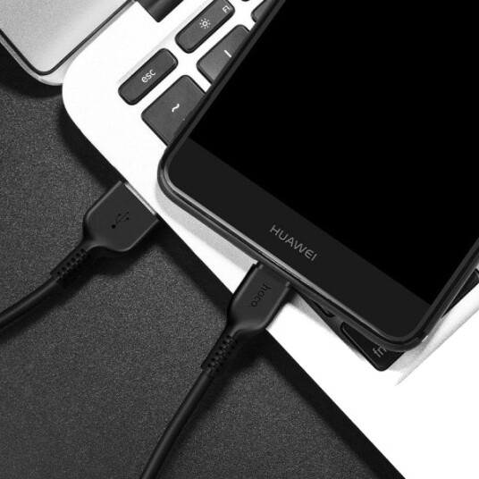 Usb-Kabel Hoco Usb-A Til Usb-C 1 M Svart 6957531061182