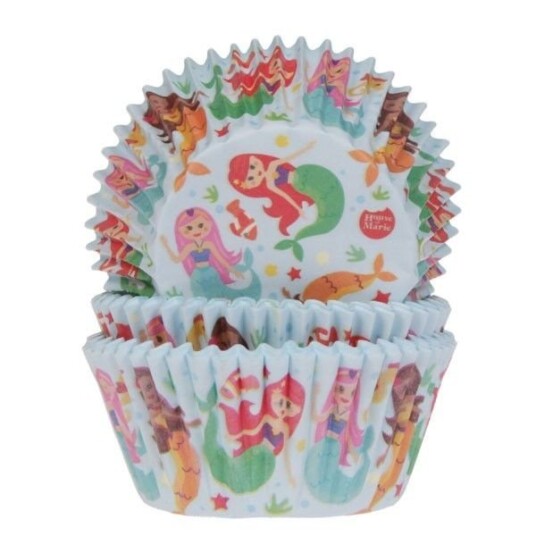 House Of Marie Muffinsformer Havfrue Pk/50 House Of Marie Muffinsformer Havfrue Pk/50