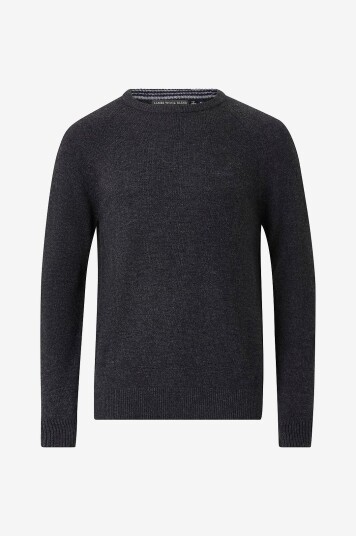Superdry Pullover Wool Blend Grå Superdry Pullover Wool Blend Grå