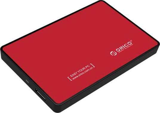 Orico 2.5'' SATA III HDD/SSD kabinett rød