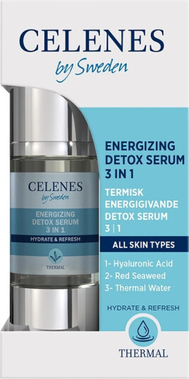 Celenes Thermal Energizing Detox Serum 3 In 1 30 ml
