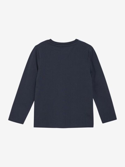 Minymo Gravemaskin genser til barn blue nights 122