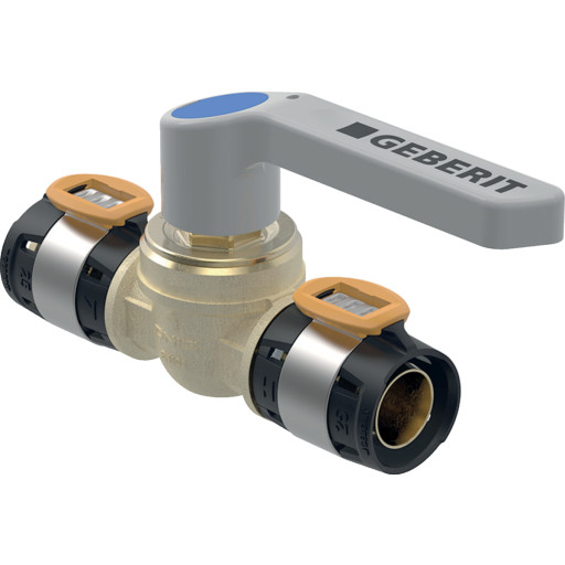 Flowfit Geberit Flowfit Kuleventil Med Grep 63 Mm