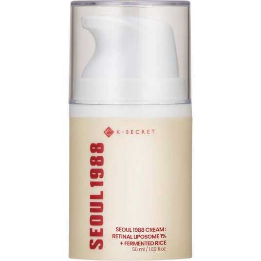 KSECRET 1988 Ansiktskrem med 1% Retinal Liposome og Fermentert Ris 50 ml