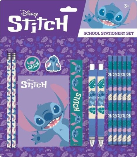 Disney Lilo & Stitch Skrivesett For Barn 13 Deler Disney Lilo & Stitch Skrivesett For Barn 13 Deler