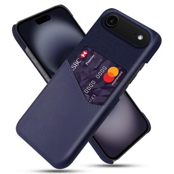 iPhone Air KSQ Deksel med Kort Lomme   Blå