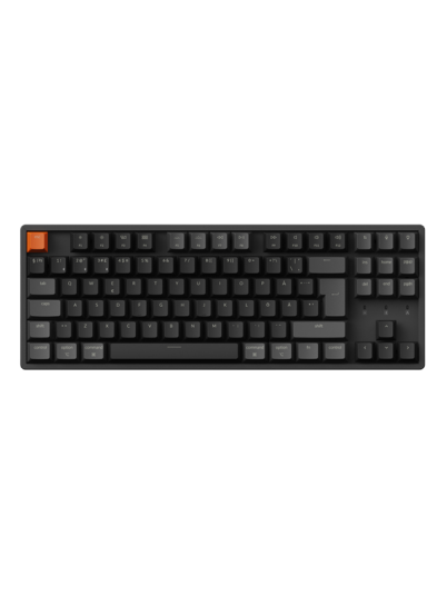 Keychron K8 V2 RGB Trådløst Gamingtastatur med Hot Swap - Nordisk Svart