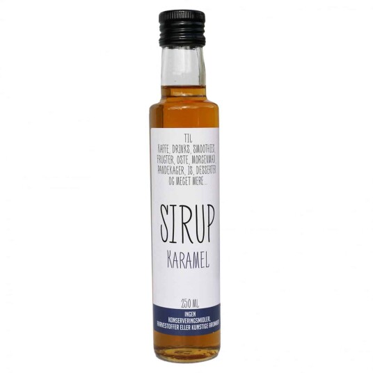 Sirup med smak av karamell 250ml