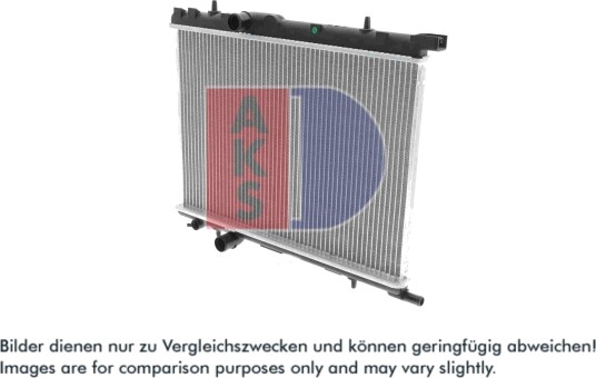 AKS DASIS 061130N Radiator motorkjøling