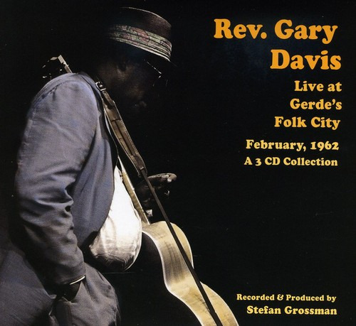 Rev. Gary Davis Live At Gerdes Folk City 1962 CD