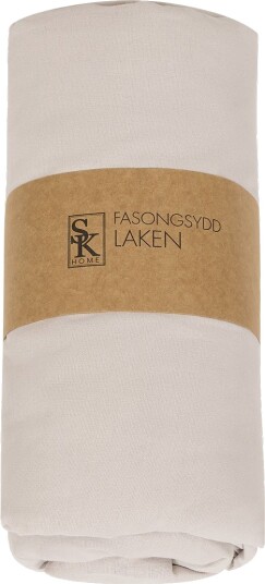SK Home Fasongsydd laken 90x200 Lysegrå