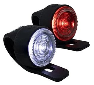 Sykkellykt Simson Flexy LED sykkellyktsett med batteri