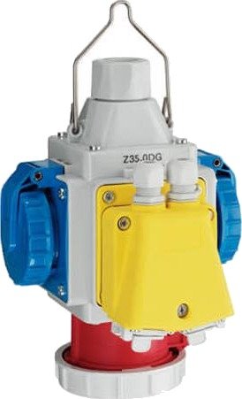 Lkb Z350DG Sentralapparat Cee + Schucko + RJ4