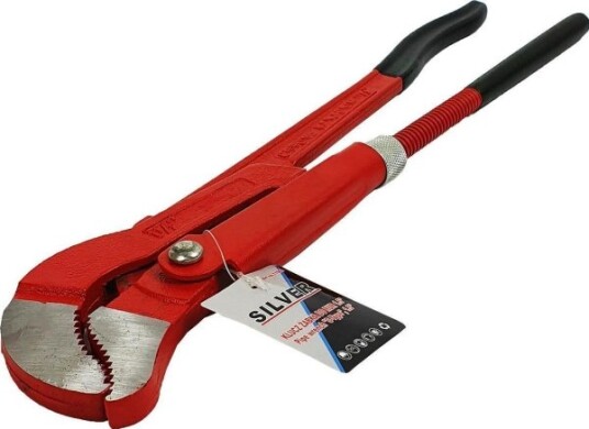 Sølv Sølv Rørnøkkel 1,5" S-Jaws/Sølv Ex11002