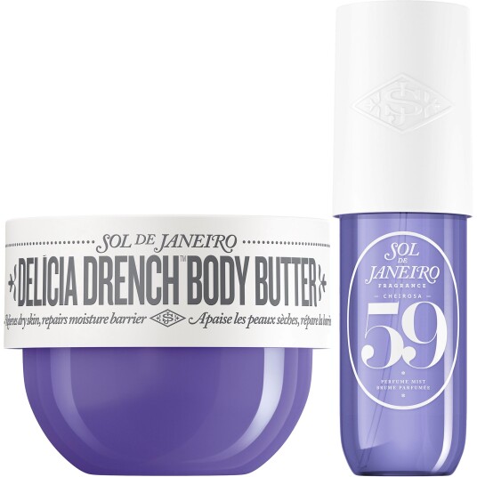 Sol De Janeiro Cheirosa 59 Travel Bundle Body Butter 75 ml & Mist 90 Sol De Janeiro Cheirosa 59 Travel Bundle Body Butter 75 ml & Mist 90