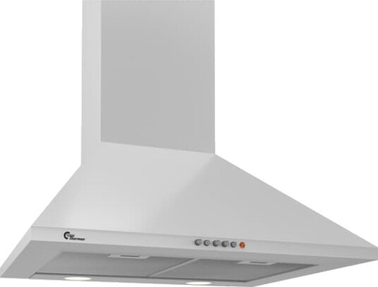 Thermex Decor 942 Vegghengt Kjøkkenvifte 60 cm Hvit med Intern Motor og Belysning