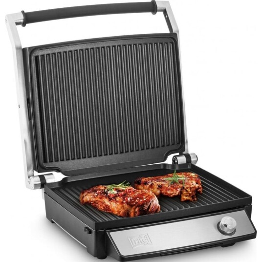FRITEL Chef GR 3495 GrillTastic - Grill - elektrisk - 918 kvadratcentimeter - grå