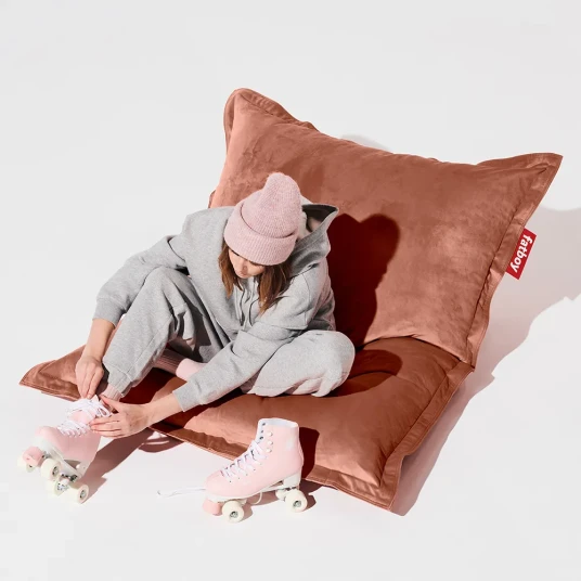 Fatboy Original slim velvet recycled rose quartz