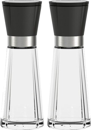 Rosendahl - Grand Cru salt- og peppersett 20,5 cm svart/stål