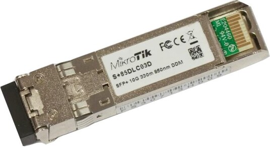 MikroTik S+85DLC03D SFP+ Transceivermodul Opptil 300m