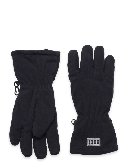 LEGO kidswear Lwazun 722 - Fleece Glove - Black - 134-140