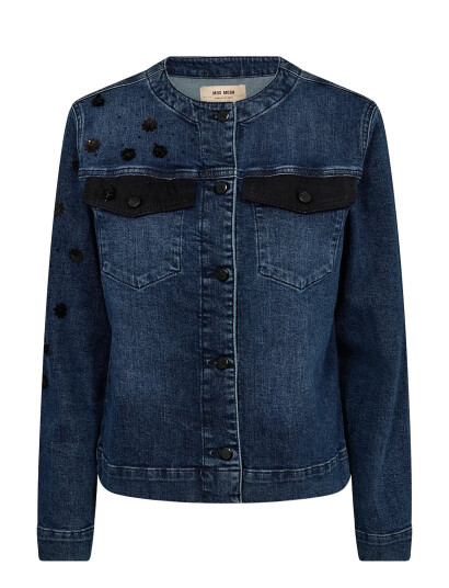 MOS MOSH Mmleenah Bouquet Jacket - Blue - L MOS MOSH Mmleenah Bouquet Jacket - Blue - L