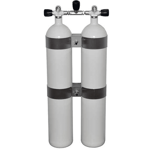 2 x 8,5 liter 232 bar dobbelsett