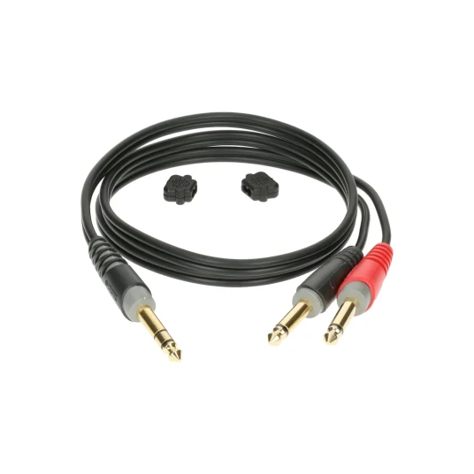 Klotz Ay1-0600 Insert Kabel Jack - 2x Jack 6m