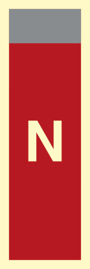 Fire sign- Supplementary sign nitrogen