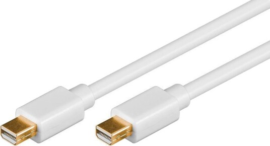Goobay 2M Mini Displayport Cable 2 M Mini Displayport Mini Displayport Hankjønn Hankjønn Hvit