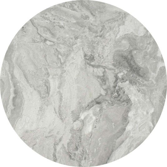 Stable Table OnTop Compact Laminate bordplate Sandy grey marble med svart kjerne 80 cm Grå