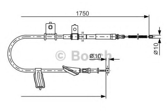 Bremsewire BOSCH 1 987 482 352 Bremsewire BOSCH 1 987 482 352