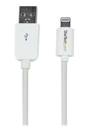 StarTech Lightning USB 2.0 Kabel 1m Hvit for iPhone/iPad/iPod