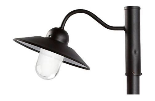 Westal Stall I Stolpe lampe 300 x 300 mm E27 svart Belysning