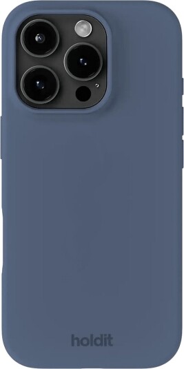 Holdit Silicone Case iPhone 16 Pro Max PACIFIC BLUE