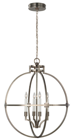 Lexie 30" Globe taklampa antik nickel Lexie 30" Globe taklampa antik nickel