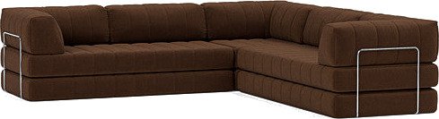 CozyPad Hjørnesofa med armlener B 6002578