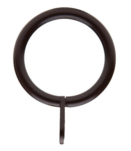 Vista Ring m/øye sort 25/34 10 stk