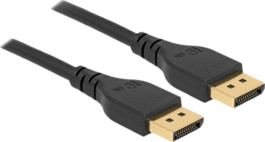 Delock Displayport Kabel Displayport M Til Displayport M Displayport 1.2 5.0M 4K Støtte Svart 85912