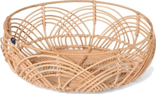 Lexington Home Wavy Rattan Basket (Diam 38Cm) - ONE SIZE