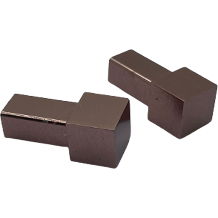 GENESIS HJØRNESTYKKE UTV. 10MM BLANK KOBBER EDP 2-PK
