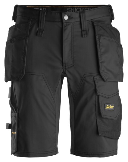 Snickers Workwear 6141 AllroundWork Arbeidsshorts Svart, Klær