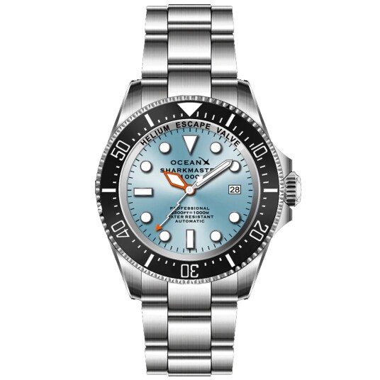 OceanX Sharkmaster 1000 SMS1085 - Herre - 44 mm - Analog - Automatisk - Safirglass OceanX Sharkmaster 1000 SMS1085 - Herre - 44 mm - Analog - Automatisk - Safirglass