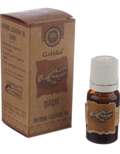 Goloka Ginger Naturlig Eterisk Olje 10 ml