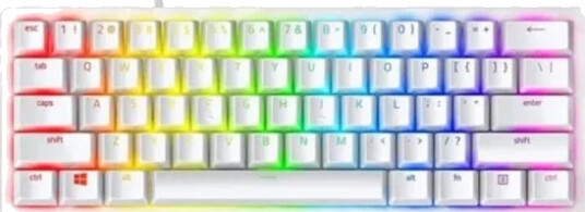 Razer Huntsman V3 Pro Mini 60% Gamingtastatur US hvit RZ03 04991700 R3M1 Razer Huntsman V3 Pro Mini 60% Gamingtastatur US hvit RZ03 04991700 R3M1