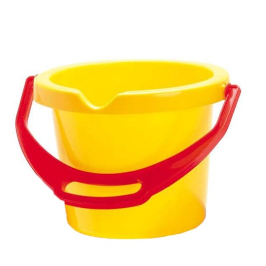 Dantoy Bøtte med helletut 15 cm Gul