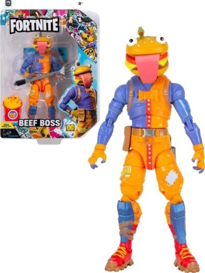 Fortnite Legendary Series Beef Boss 15cm Actionfigur Med Tilbehør